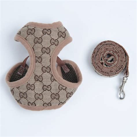 gucci inspired dog harness|designer harnesses for small dogs.